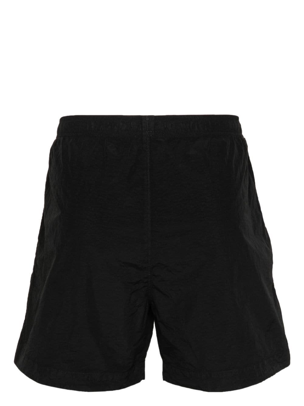 Shop C.p. Company Lens-detail Swim Shorts In Black