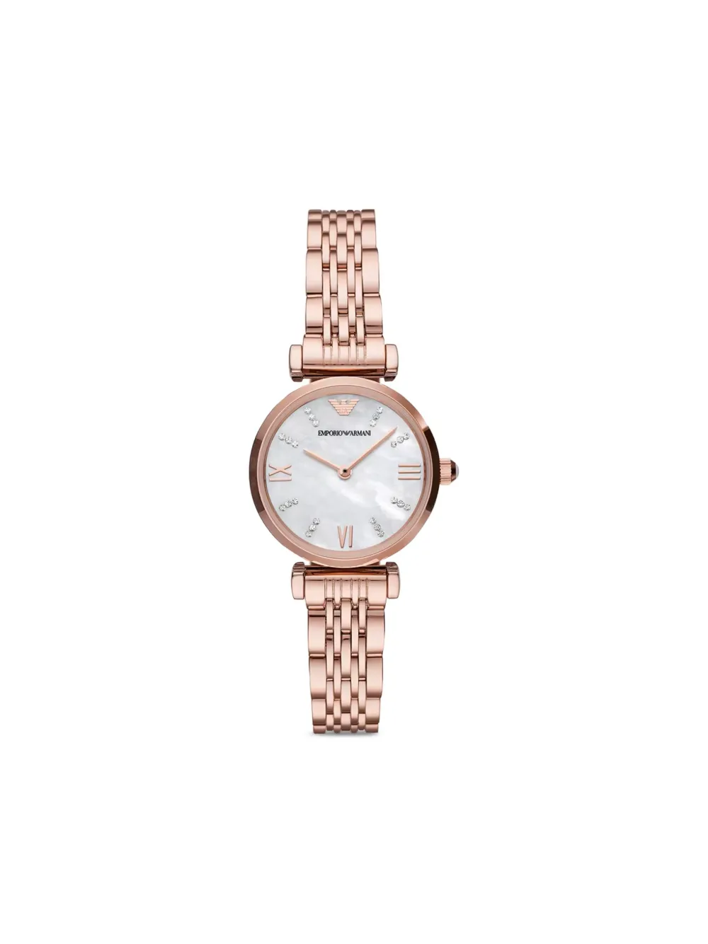 stainless-steel watch