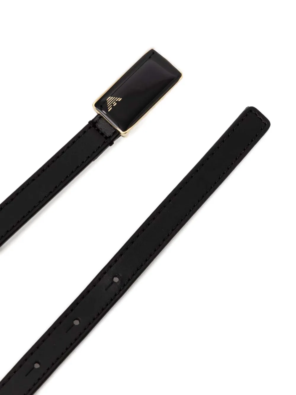 Emporio Armani logo plaque belt | Image 2