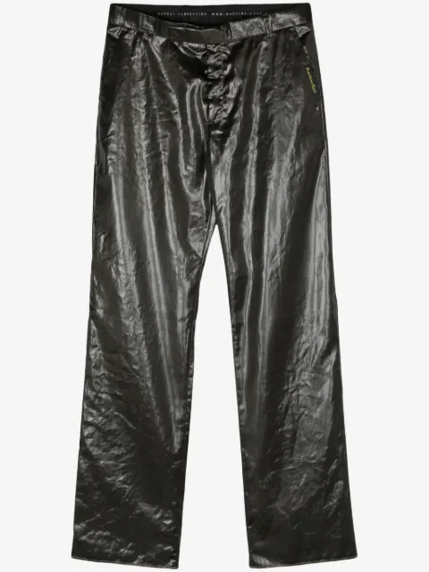 Martine Rose pantalones rectos con tiro medio