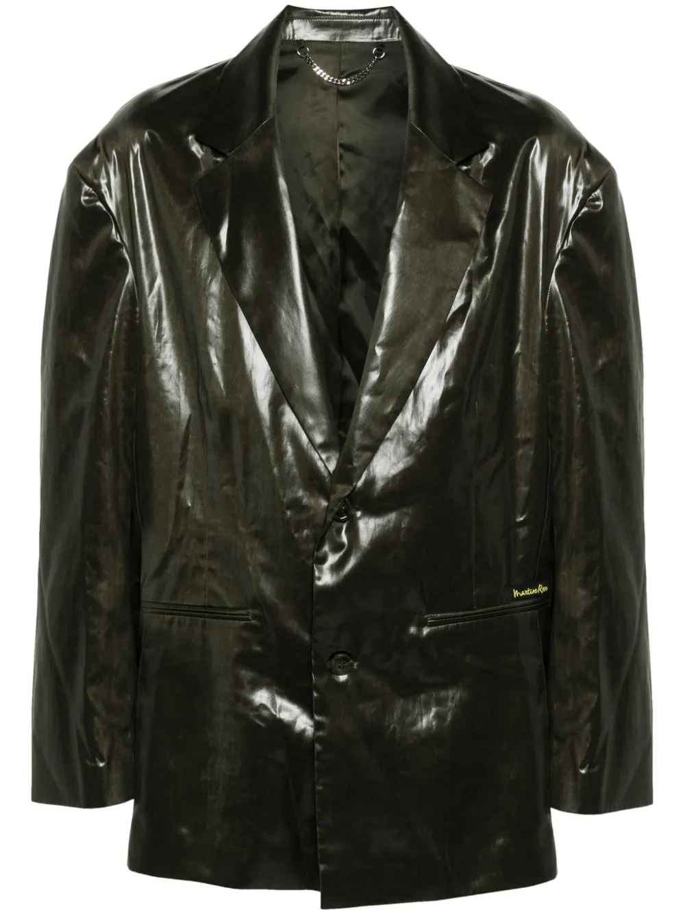 Martine Rose Empty blazer | Green | Image 1