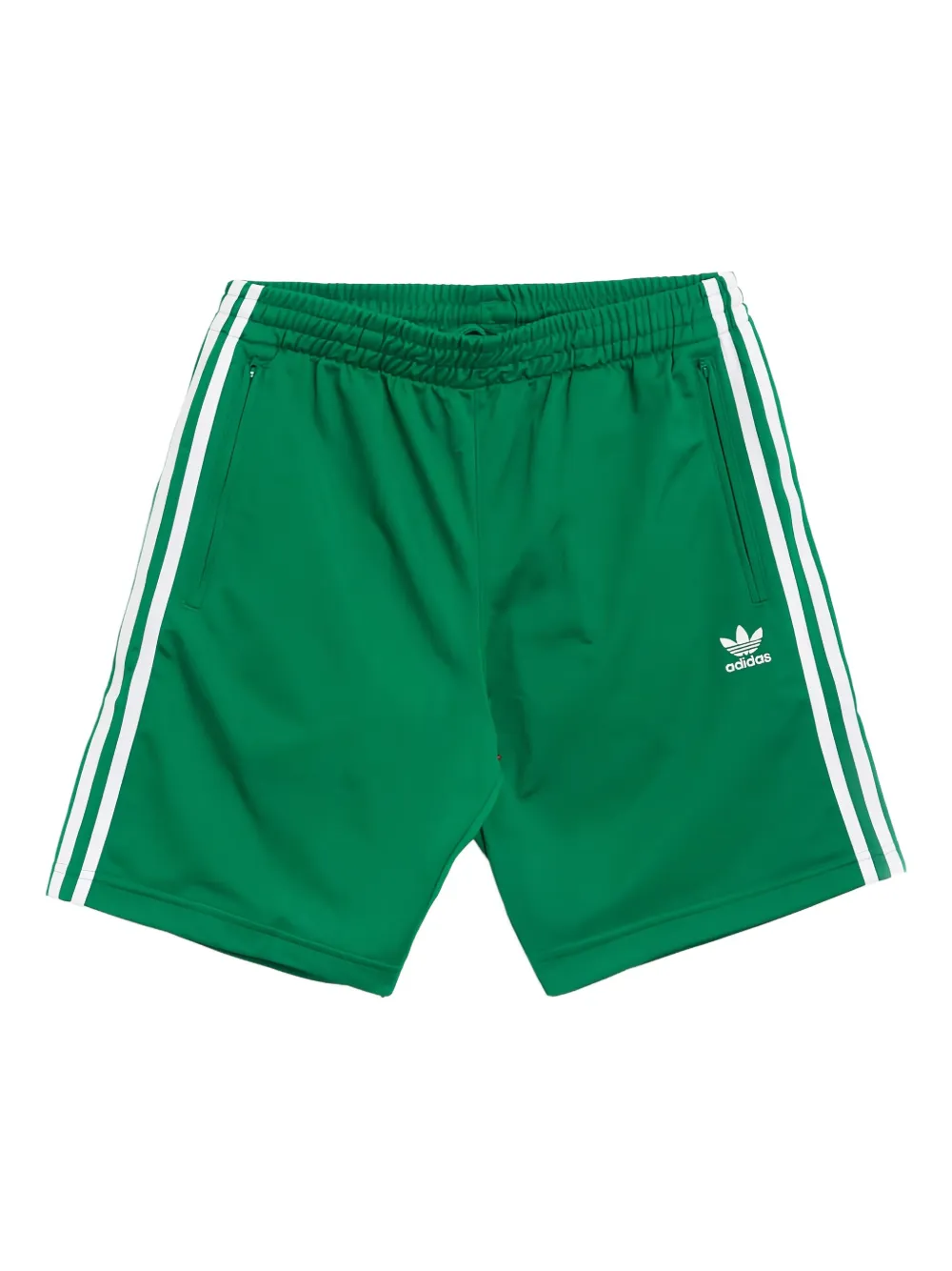 adidas Firebird track shorts | Green | Image 1