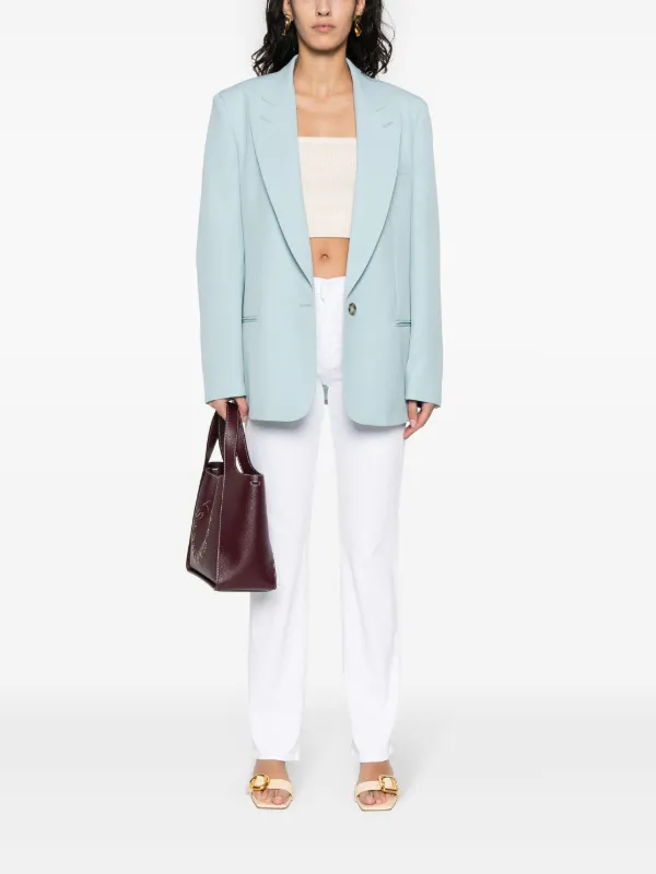 MOTHER The Smarty Straight Jeans | White | FARFETCH JO