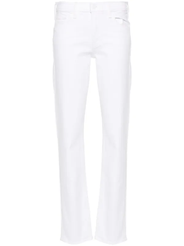 パンツ MOTHER Women Straight Pants 1157 753DE FOT WHITE SUMMER SALE】MOTHER(マザー)10447-753 THE HUSTLER ROLLER