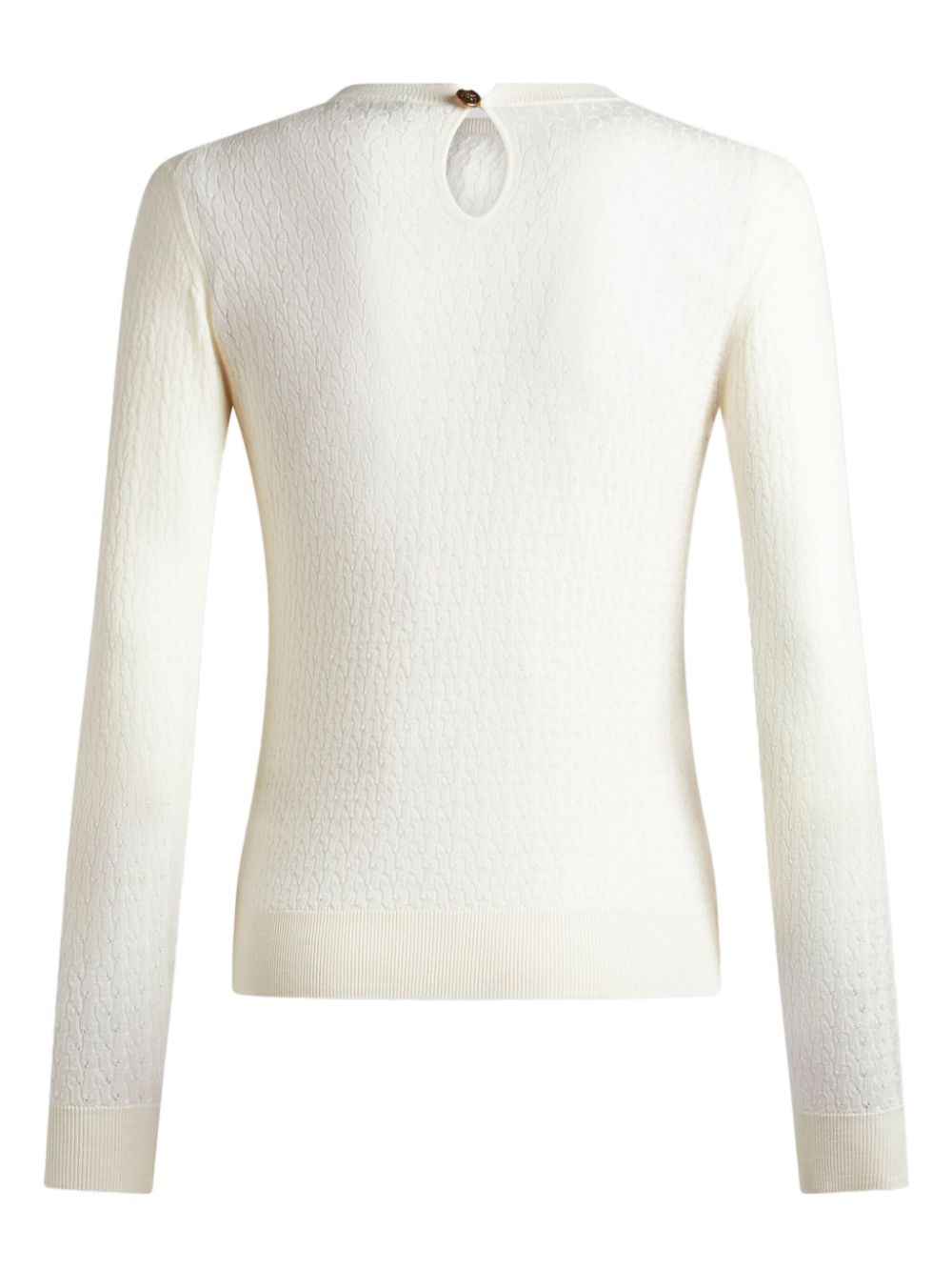 ETRO cable-knit wool jumper Women