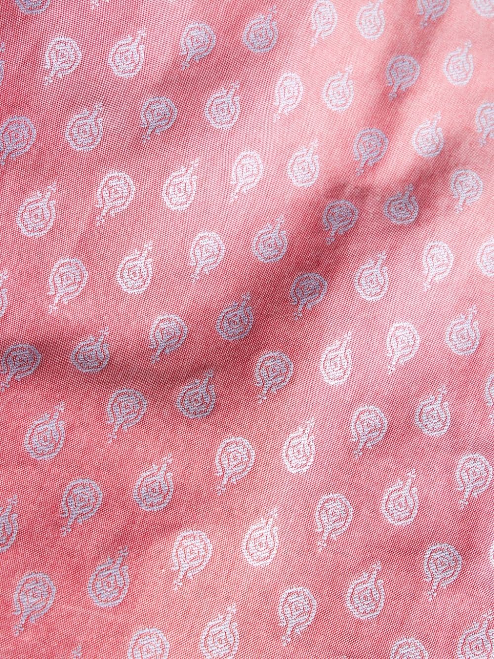 Shop Etro Flower Tye-jacquard Dress In Rosa