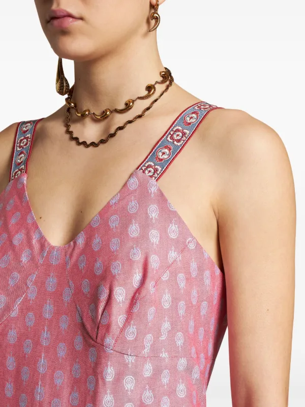 ETRO Flower Tye ドレス | ピンク | FARFETCH JP