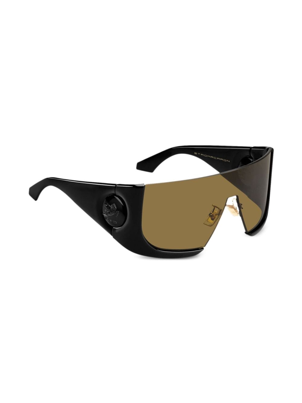 Shop Etro Macaron Oversize-frame Sunglasses In Black