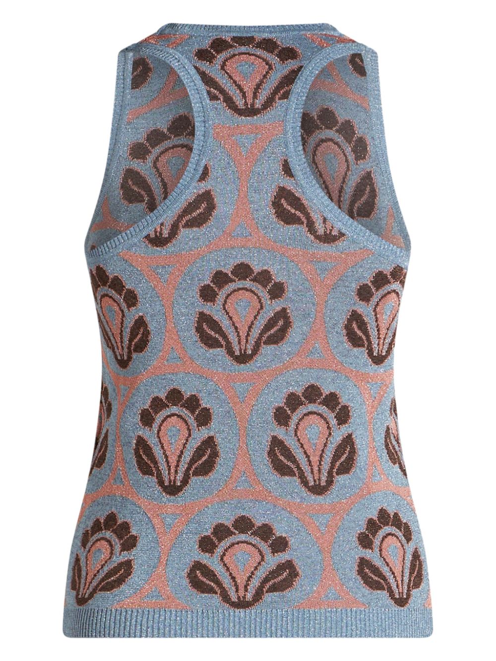 ETRO Aurea-jacquard knitted top Women