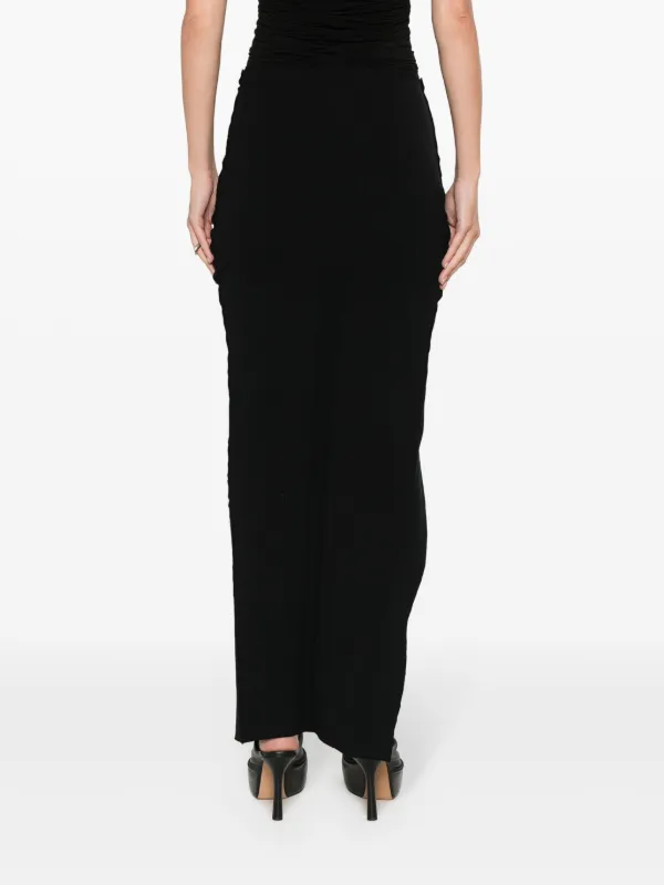 【RICK OWENS】ニット スカート Rick Owens ニットスカート | ブラック | FARFETCH JP