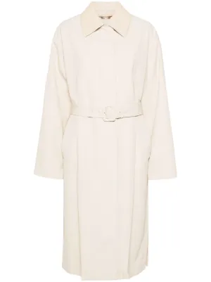【フェンディ】 Coats - Single Breasted Coats コート Fendi Single-Breasted Coats in Natural for Men | Lyst