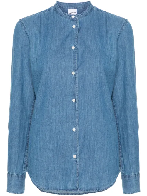 ASPESI chemise en jean - Bleu - ASPESI - Modalova