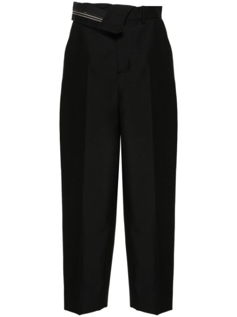 FENDI pantalon à coupe fuselée