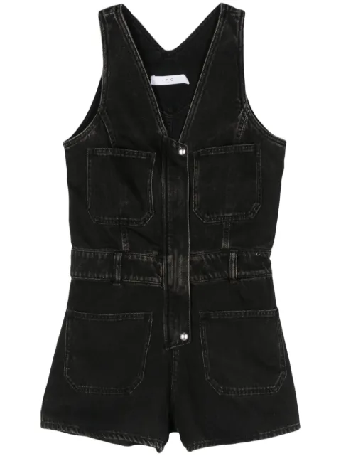 IRO Igino denim playsuit