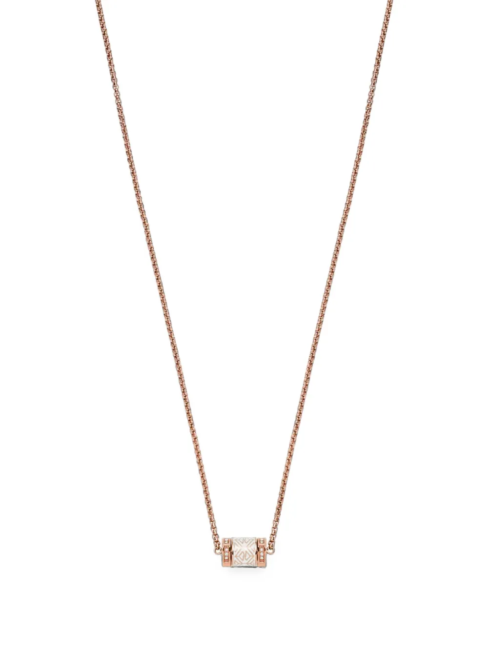 Emporio Armani Collana con pendente geometrico - Rosa