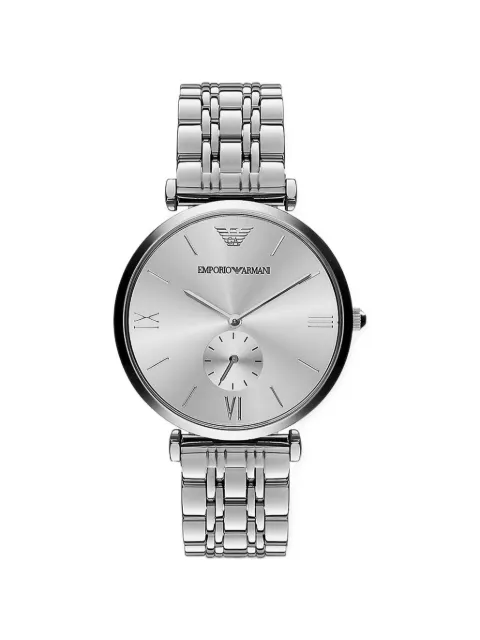 Emporio Armani seconds sub-dial 40 mm watch