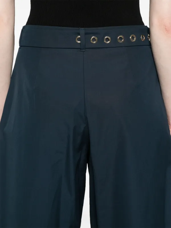 パンツ Max Mara ASSIRO PANTS Wide-leg viscose knit trousers, silk | 