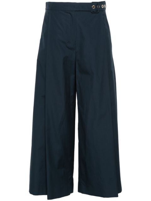 'S Max Mara wide-leg poplin trousers Women