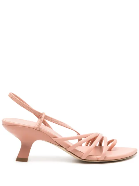 Vic Matie Slash 70mm leather sandals