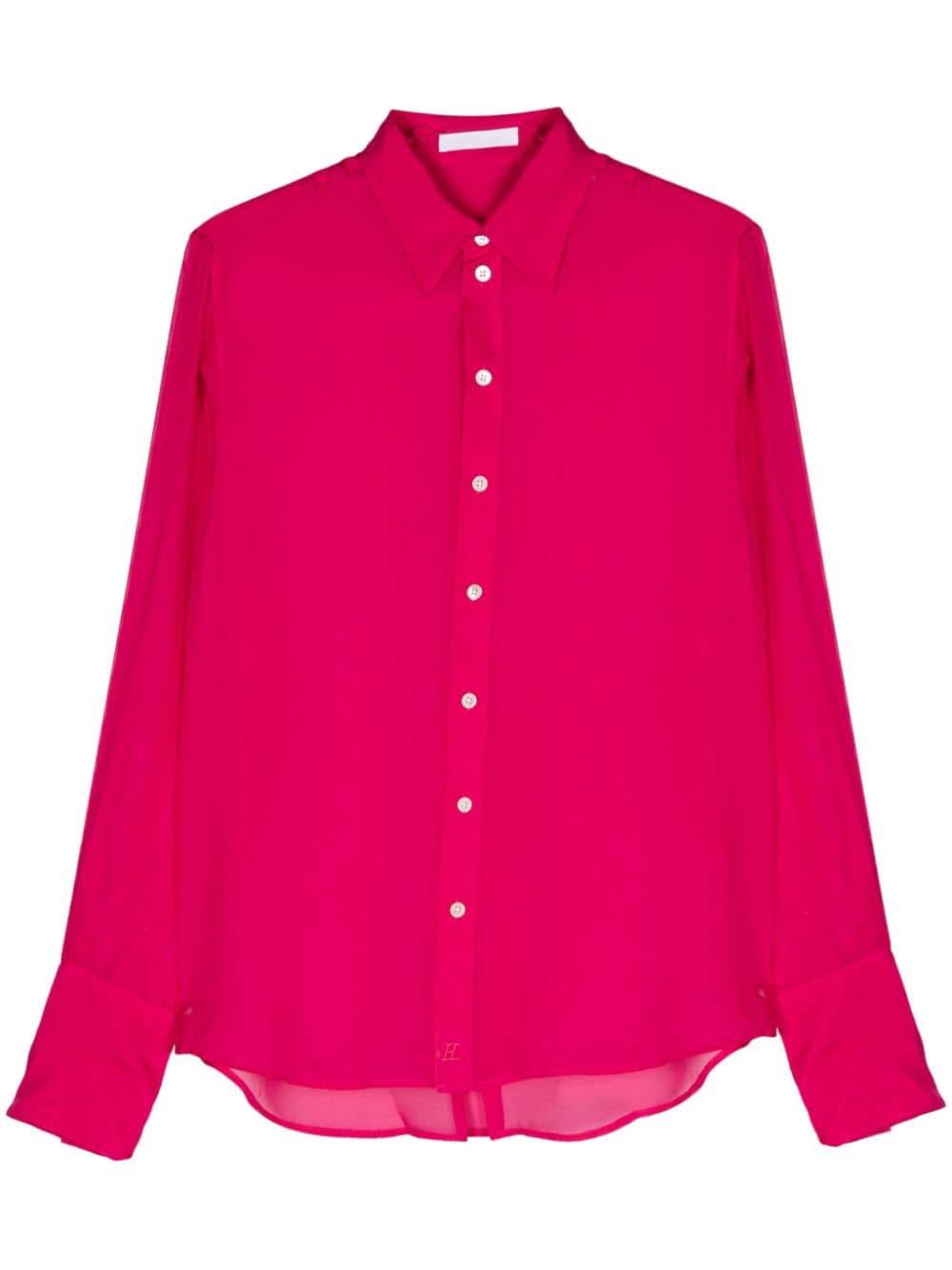 Helmut Lang Doorzichtig shirt Roze