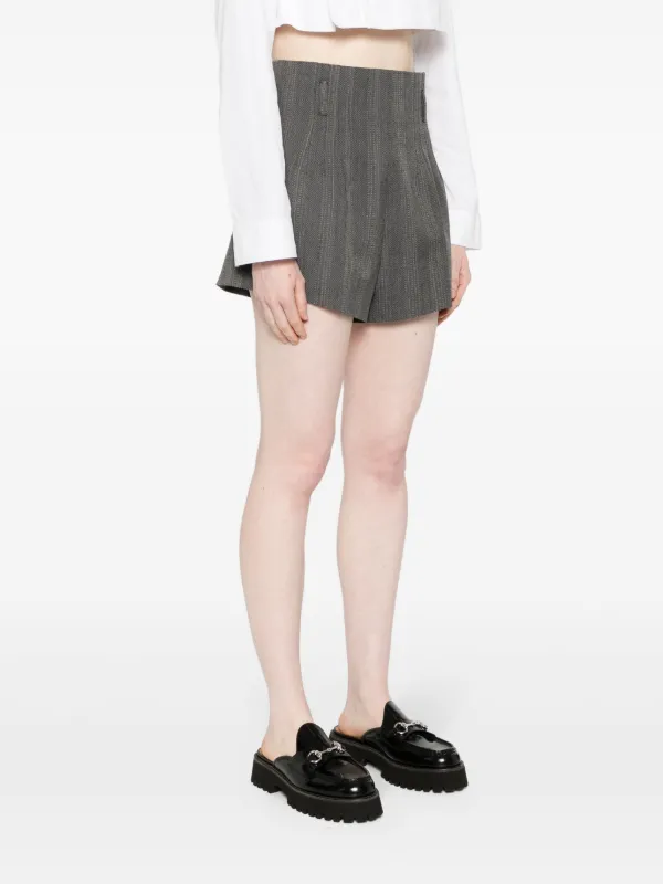 Prada ウールショートパンツ | グレー | FARFETCH JP