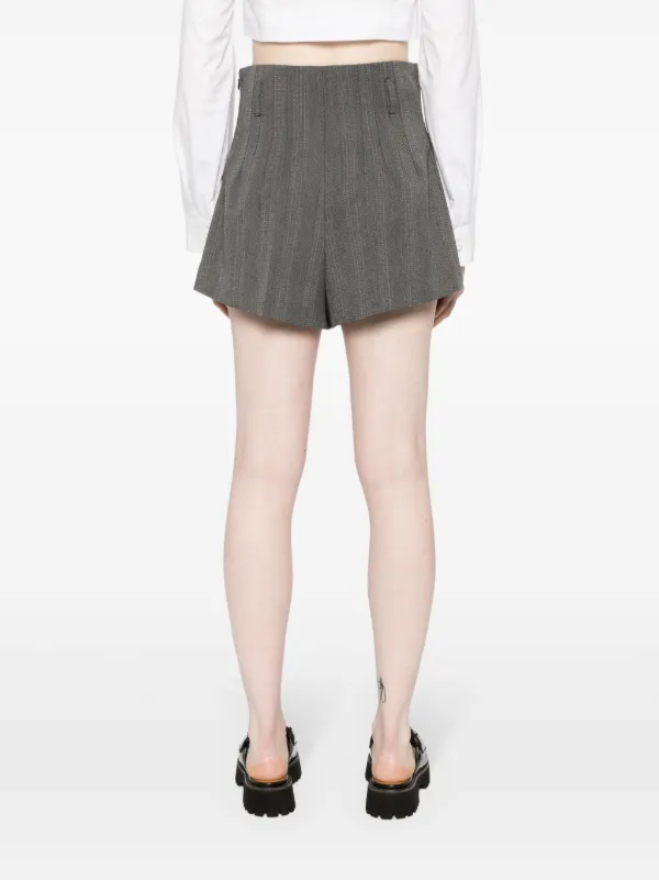 Prada ウールショートパンツ | グレー | FARFETCH JP