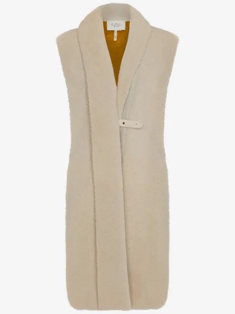 Hermès Pre-Owned gilet en peau lainée