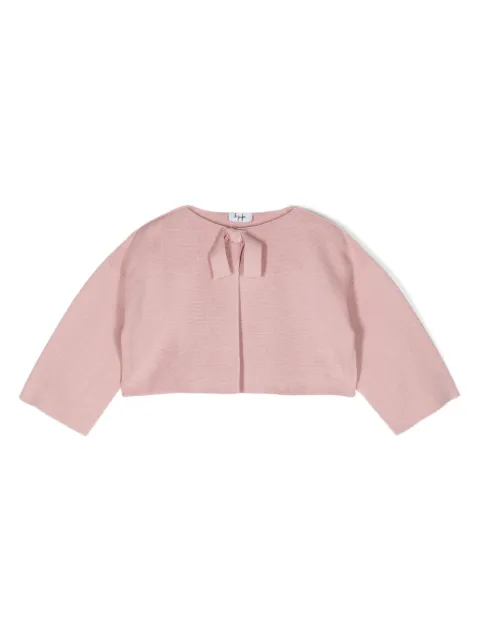 Il Gufo tied cotton cardigan