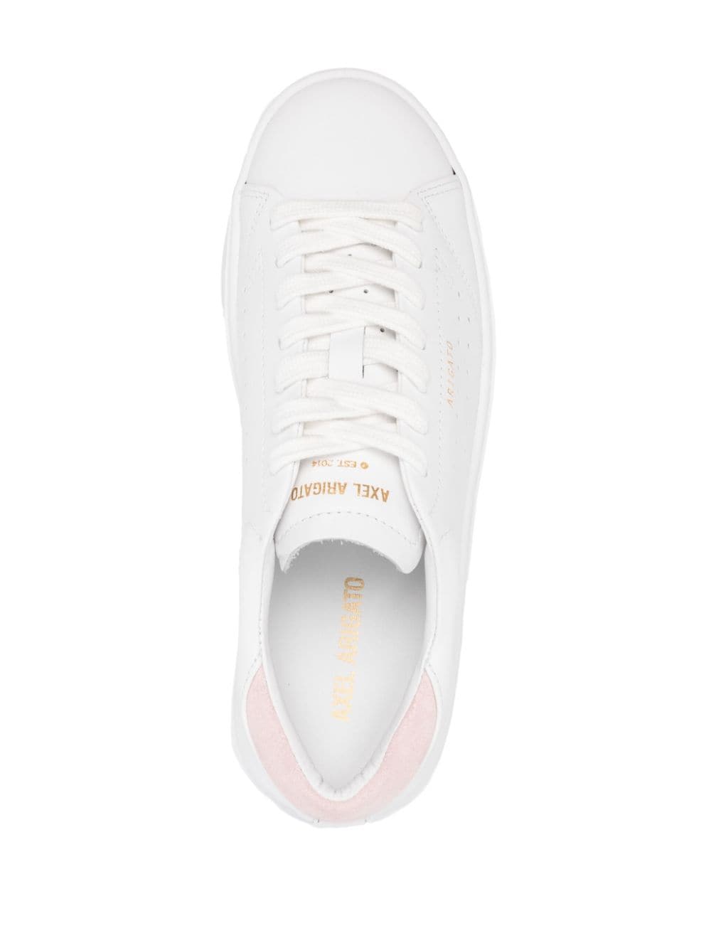 Shop Axel Arigato Court Leather Sneakers In White
