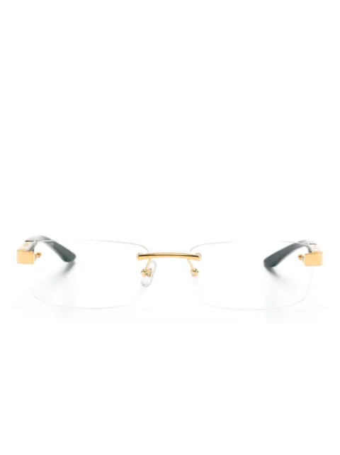 Maybach eyewear lentes The Artist III con armazón rectangular
