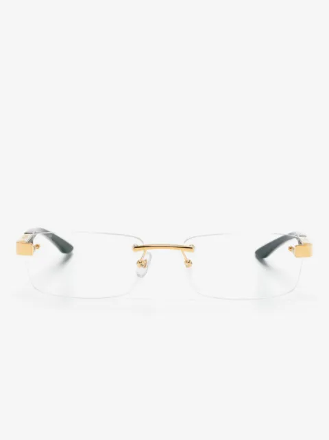 Maybach eyewear The Artist III スクエア眼鏡フレーム