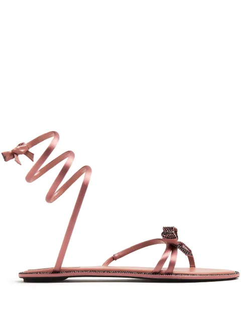 René Caovilla Cleo wraparound sandals