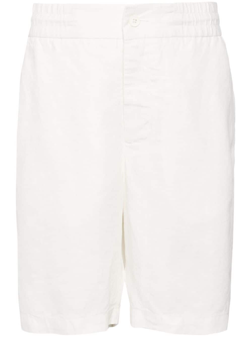 Orlebar Brown linen bermuda shorts Wit