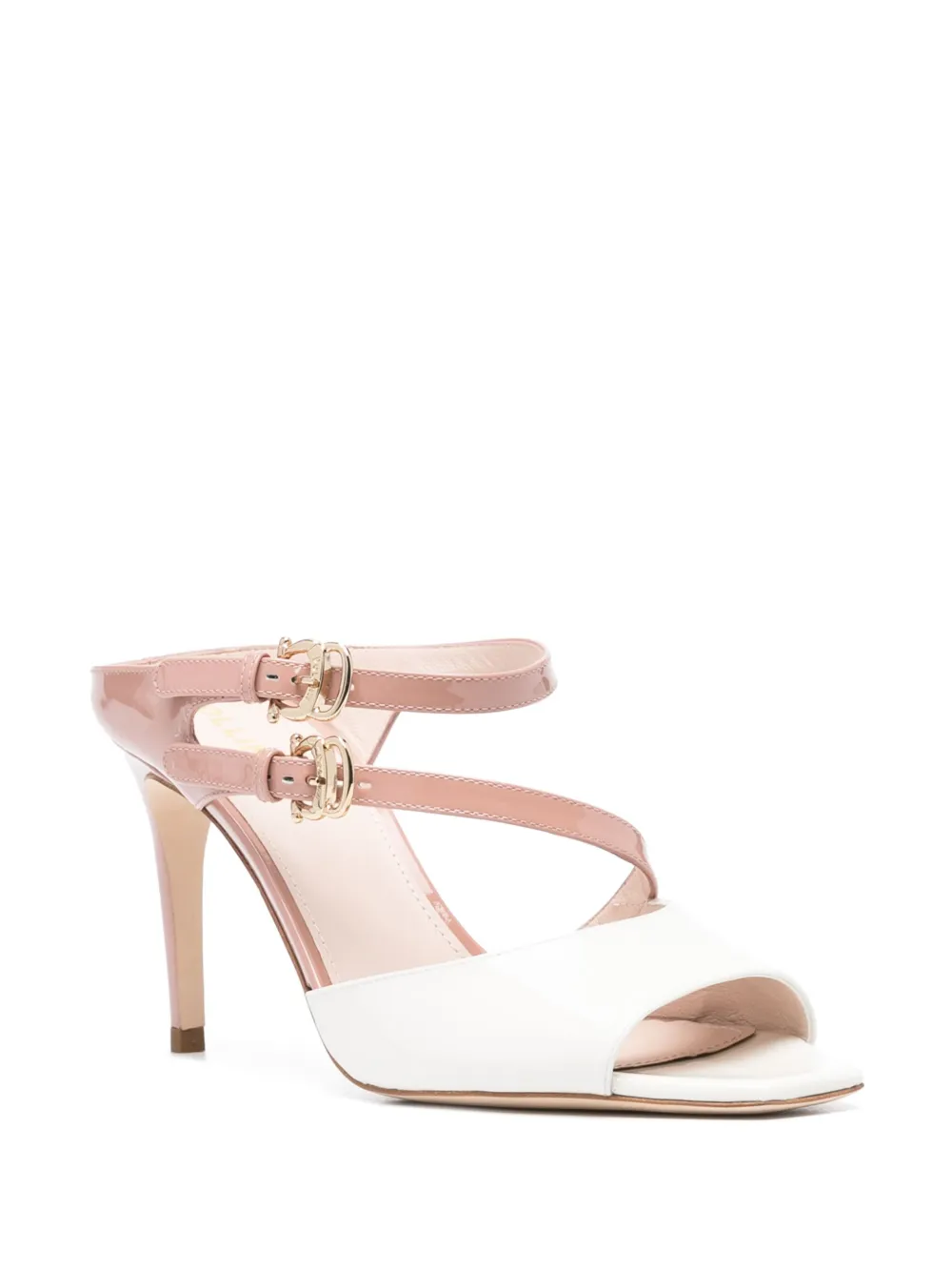  Pollini Patent-leather Sandals - Pink 