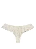 Fleur Du Mal Venus Flutter lace panty - Neutrals