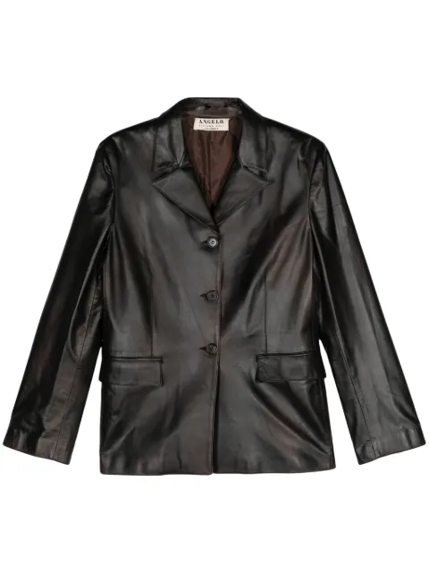 A.N.G.E.L.O. Vintage Cult 2000s pre-owned leather blazer