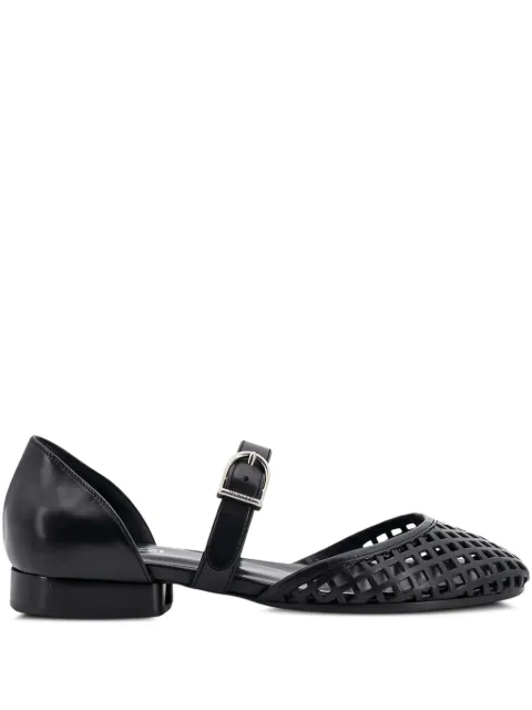 Durazzi Milano  perforated buckle pumps