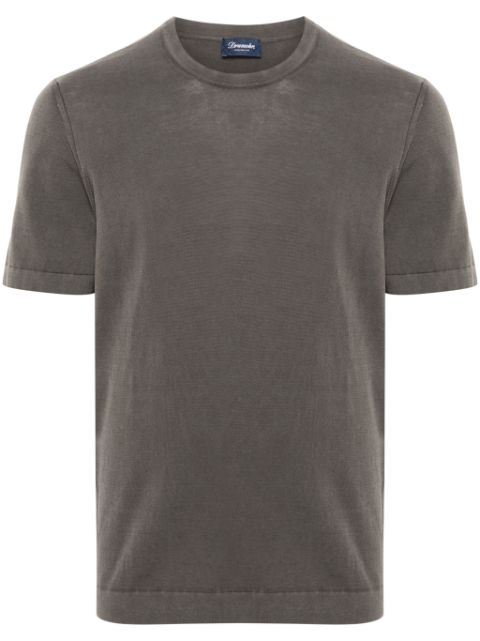 Drumohr fine-knit cotton T-shirt