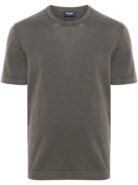 Drumohr fine-knit cotton T-shirt