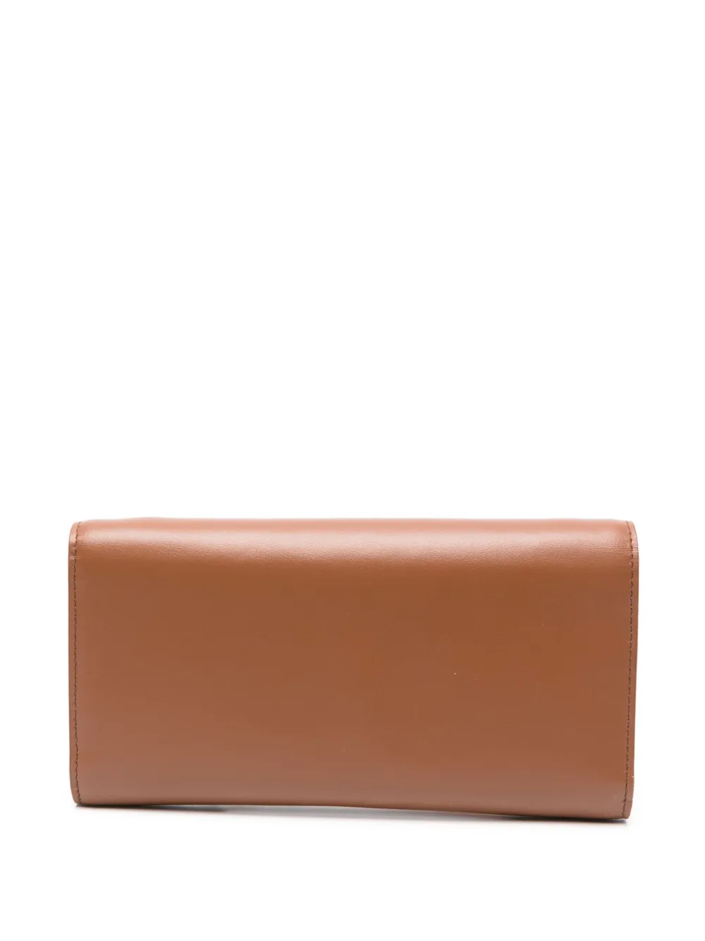 Miu Miu Portemonnee met logo - Bruin