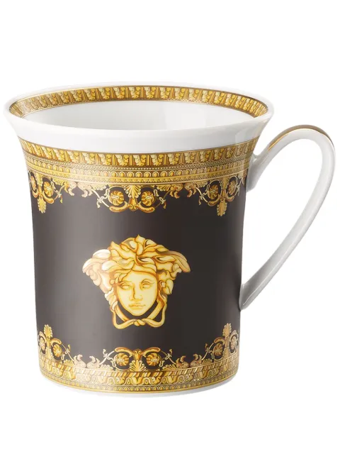 Versace Baroque-print mug