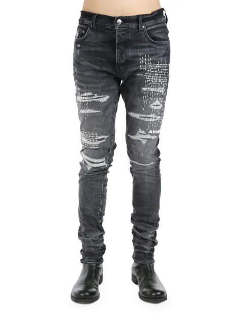 AMIRI Boro Repair skinny jeans