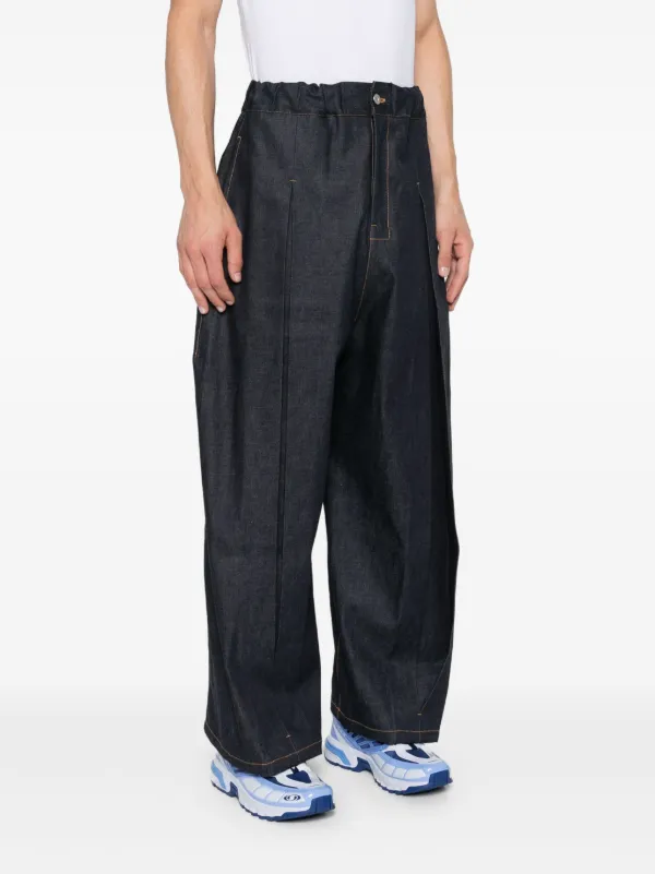 SAGE NATION - WELT TROUSER DENIM RAW / ワイドストレート