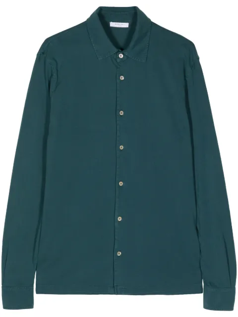 Boglioli long-sleeve cotton shirt
