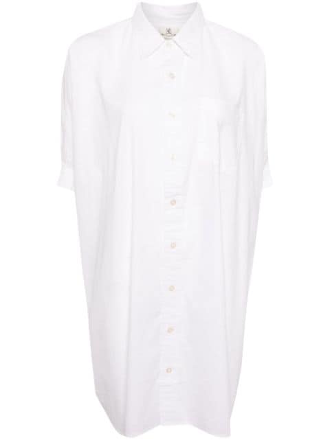 Denimist robe-chemise oversize