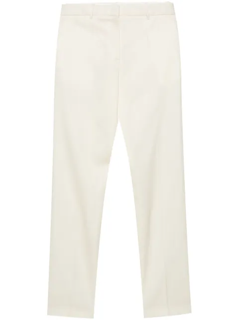 Jil Sander pantalon droit à plis marqués