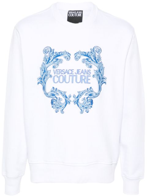 Versace Jeans Couture logo-print cotton sweatshirt Men