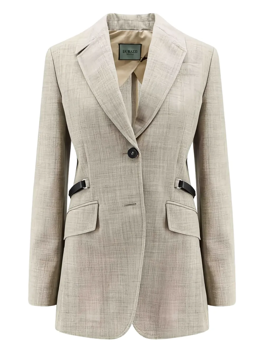 Durazzi Milano buckle blazer - Toni neutri