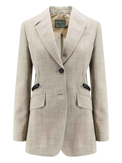 Durazzi Milano  blazer con hebilla