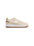 Nike flower-embroidered leather sneakers - Neutrals